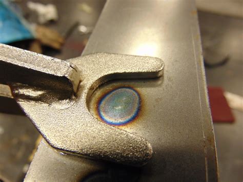 removing spot welds from metal